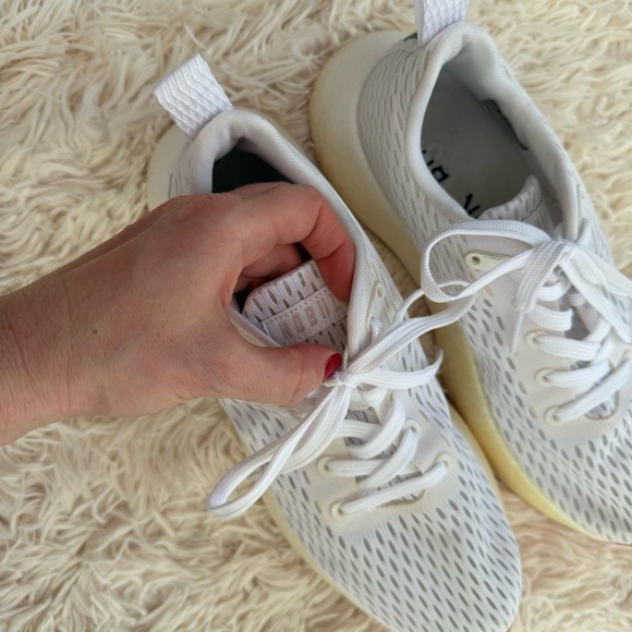 Nobull journey’s sneakers running athletic shoes mesh upper white SZ 9.5 - Picture 3 of 10